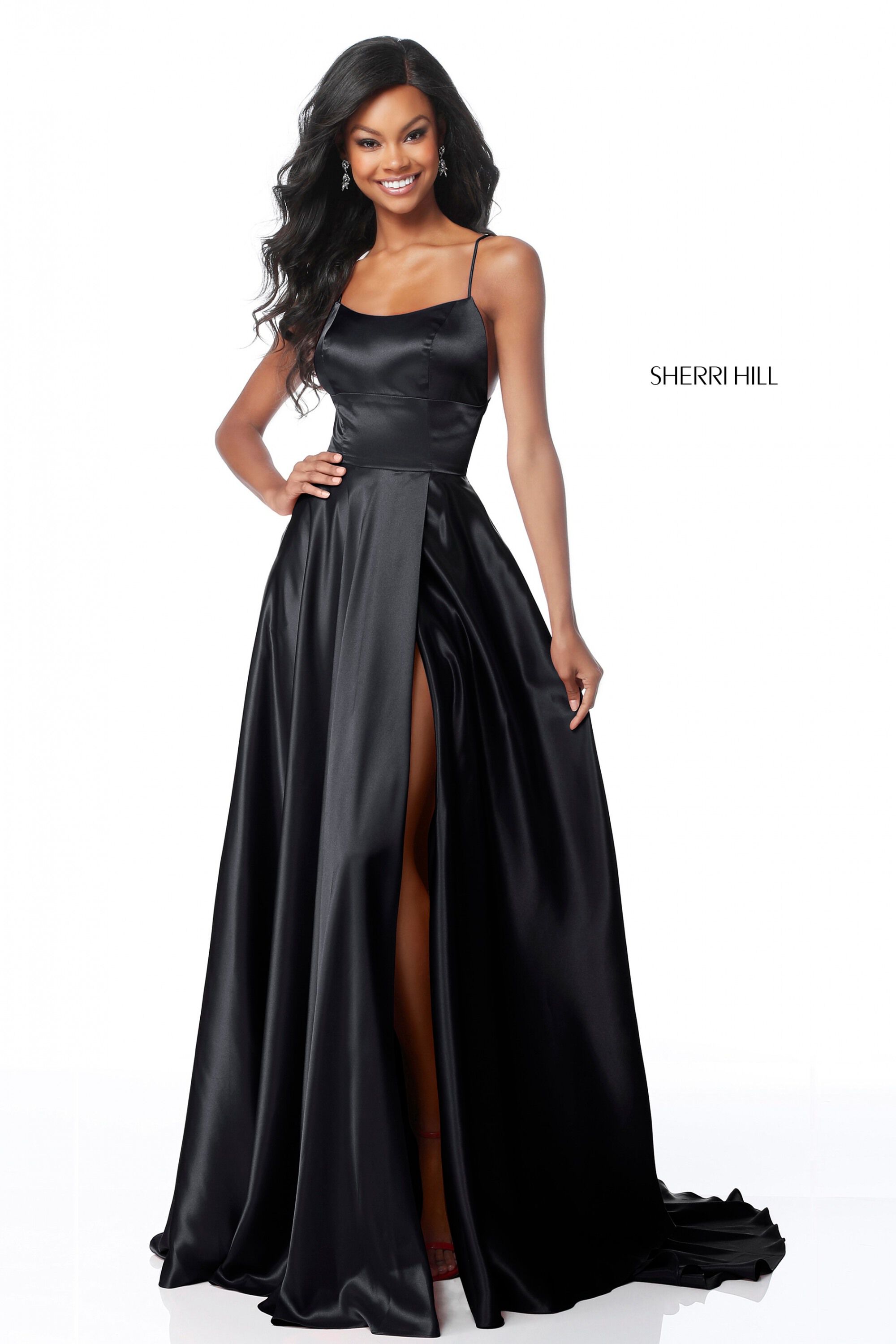 sherri hill black dress